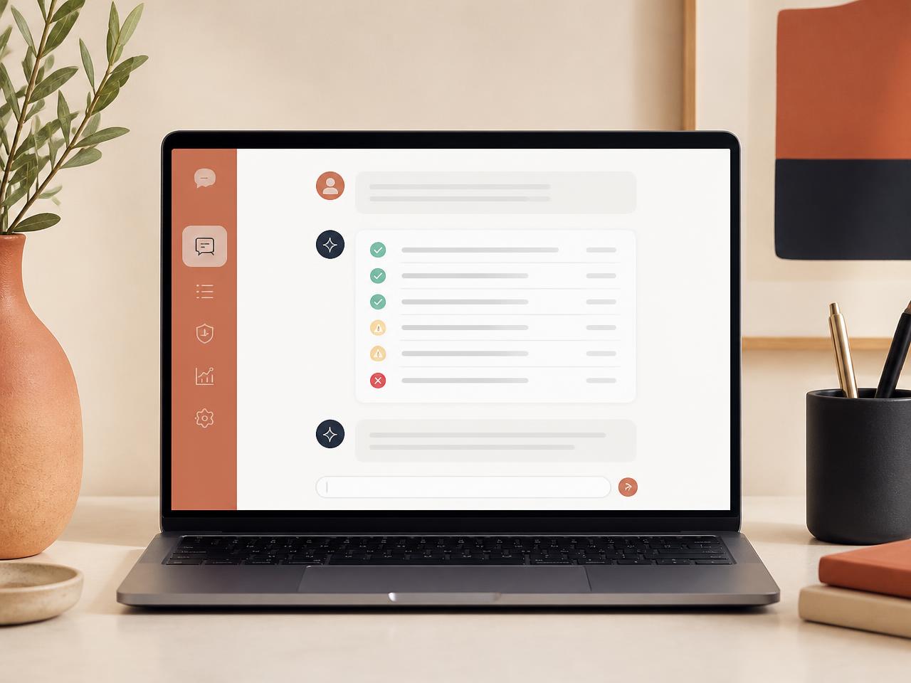 2 — L'assistant vérifie